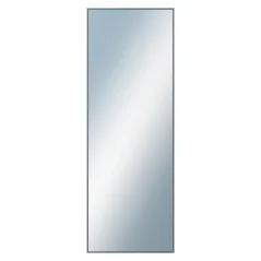 DANTIK - Zarámované zrkadlo - rozmer s rámom cca 50x140 cm z lišty Hliník platina - P02-019 (7002019)