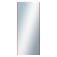 DANTIK - Zarámované zrkadlo - rozmer s rámom cca 60x140 cm z lišty Hliník vínová - P269-209 (7269209)