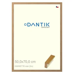 DANTIK obraz, puzzle, fotorámik 50x70 | KASSETTE dub (Plexi Clear)