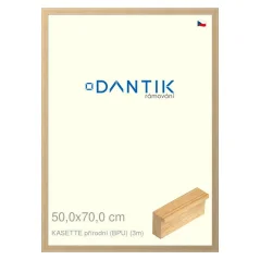 DANTIK obraz, puzzle, fotorámik 50x70 | KASSETTE natural (raw) (Plexi Clear)