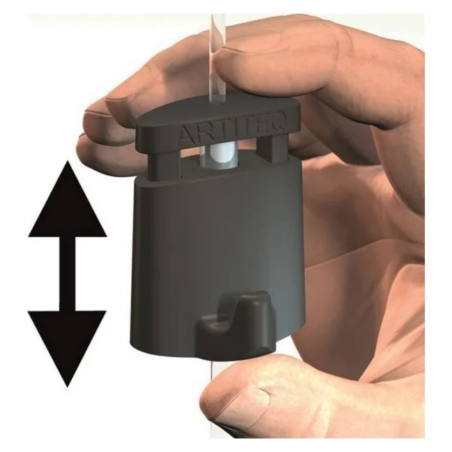 Závěsný systém na obrazy - Háček samosvorný Micro Grip 1mm na lanko 1mm