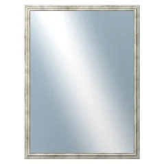 DANTIK - Zarámované zrkadlo - rozmer s rámom cca 60x80 cm z lišty TRITON strieborná (2143)