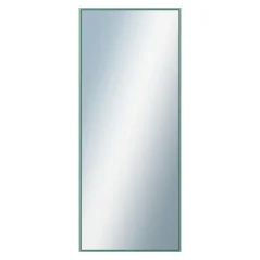 DANTIK - Zarámované zrkadlo - rozmer s rámom cca 50x120 cm z lišty Hliník zelená m. - P02-246 (7002246)