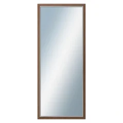 DANTIK - Zarámované zrkadlo - rozmer s rámom cca 50x120 cm z lišty TAIGA hnedá (3107)