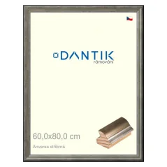 DANTIK obraz, puzzle, fotorámik 60x80 | ANIVERSA strieborná (Plexi Clear)