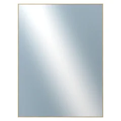 DANTIK - Zarámované zrkadlo - rozmer s rámom cca 60x80 cm z lišty Hliník dub - P273-514 (7273514)