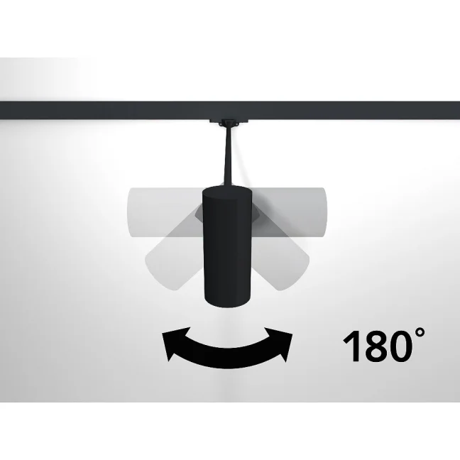 Závesný systém na obrazy - Illume Beam Svetlo 15° čierne 50 cm
