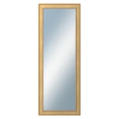 DANTIK - Zarámované zrkadlo - rozmer s rámom cca 60x160 cm z lišty TOOTH zlatá (2778)