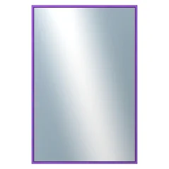 DANTIK - Zarámované zrkadlo - rozmer s rámom cca 40x60 cm z lišty Hliník modrá m. - P02-242 (7002242)