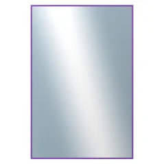 DANTIK - Zarámované zrkadlo - rozmer s rámom cca 80x120 cm z lišty Hliník modrá m. - P02-242 (7002242)