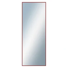 DANTIK - Zarámované zrkadlo - rozmer s rámom cca 60x160 cm z lišty Hliník vínová - P269-209 (7269209)
