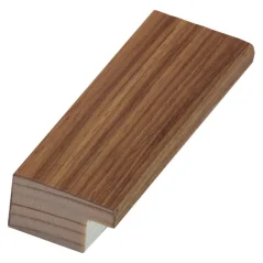 Rámová koľajnica DANTIK - 2858 - Plochá 25x15 orech