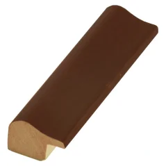 Rámová lišta DANTIK - 2874 - NPINO tmavo hnedá
