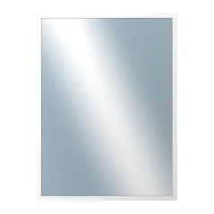 DANTIK - Zarámované zrkadlo - rozmer s rámom cca 60x80 cm z lišty FC biela vysoká (2186)