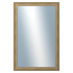 DANTIK - Zarámované zrkadlo - rozmer s rámom cca 80x120 cm z lišty HRAD strieborná patina (2823)
