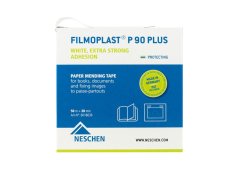 LP-FP90+ | Neschen Filmoplast P90 Plus — muzeální lepicí páska bílá 20 mm x 50 m