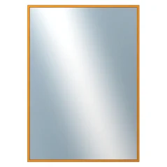 DANTIK - Zarámované zrkadlo - rozmer s rámom cca 50x70 cm z lišty Hliník oranžová - P269-217 (7269217)