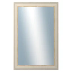 DANTIK - Zarámované zrkadlo - rozmer s rámom cca 80x120 cm z lišty GREECE biela (2639)