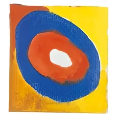 Reprodukcia Kandinsky Wassily - Colour studies with technical - 40x50