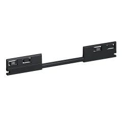 Závěsný systém na obrazy - Illume Rohový konektor flex 48V set černý