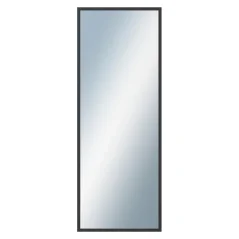 DANTIK - Zrkadlo v ráme - rozmery s rámom cca 60x160 cm z hliníka čiernej farby - P05-021 (7005021)