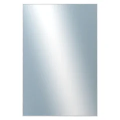 DANTIK - Zarámované zrkadlo - rozmer s rámom cca 80x120 cm z lišty Hliník strieborná lesk - P01-003 (7001003)