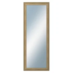 DANTIK - Zarámované zrkadlo - rozmer s rámom cca 60x160 cm z lišty HRAD strieborná patina (2823)