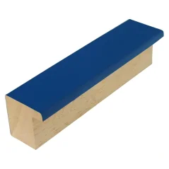 Rámová lišta DANTIK - 2566 - PASTELKA tmavomodrá rovná