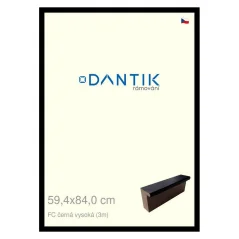 DANTIK obraz, puzzle, fotorám 59,4x84 | FC čierny vysoký (Plexi Clear)