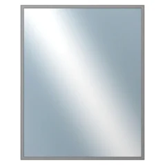 DANTIK - Zarámované zrkadlo - rozmer s rámom cca 40x50 cm z lišty Hliník platina - P269-019 (7269019)