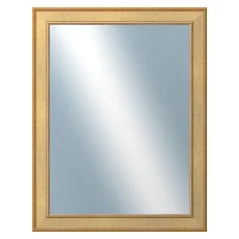 DANTIK - Zarámované zrcadlo - rozměr s rámem cca 70x90 cm z lišty TOOTH zlatá (2778)