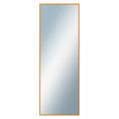 DANTIK - Zarámované zrkadlo - rozmer s rámom cca 50x140 cm z lišty Hliník oranžová - P269-217 (7269217)