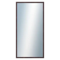 DANTIK - Zarámované zrkadlo - rozmer s rámom cca 50x100 cm z lišty FC hnedá vysoká (2184)