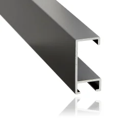 DANTIK rám na obrázky, puzzle, fotografie 29,7x42 | ALU profil 6240 Čierny matný (Plexi Clear)