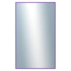 DANTIK - Zarámované zrkadlo - rozmer s rámom cca 60x100 cm z lišty Hliník modrá m. - P02-242 (7002242)