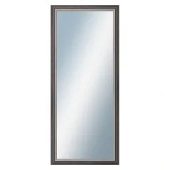DANTIK - Zrkadlo v ráme - rozmery s rámom cca 60x140 cm z materiálu AMALFI čierna (3118)