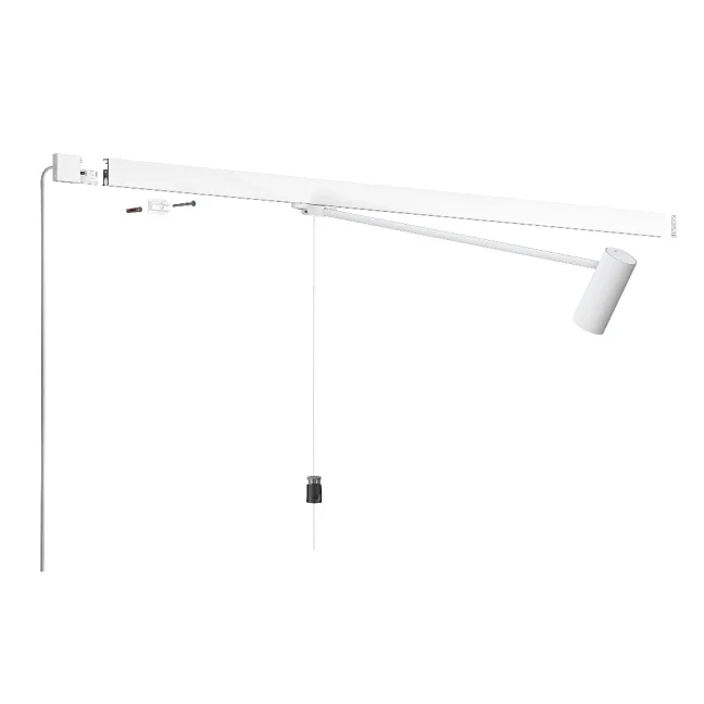 Závěsný systém na obrazy - Set Illume Duo Rail bílý 2m