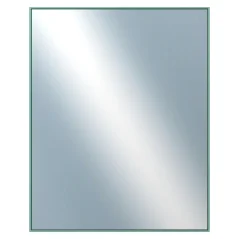 DANTIK - Zarámované zrcadlo - rozměr s rámem cca 80x100 cm z lišty Hliník zelená m. - P02-246 (7002246)