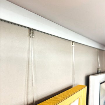 Click Rail (nosnosť 30 kg/m) - Rozměr s rámem - 0,1x300