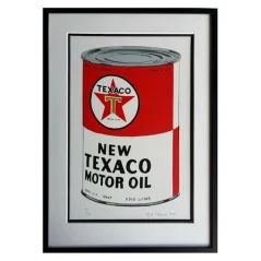 Zarámovaný obraz Texaco