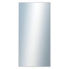 DANTIK - Zarámované zrkadlo - rozmer s rámom cca 60x120 cm z lišty Hliník strieborná - P269-004 (7269004)