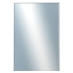 DANTIK - Zarámované zrkadlo - rozmer s rámom cca 40x60 cm z lišty Hliník strieborná - P03-004 (7003004)