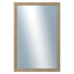 DANTIK - Zrkadlo v ráme - rozmery s rámom cca 80x120 cm z lišty WING malá strieborná patina (2775)