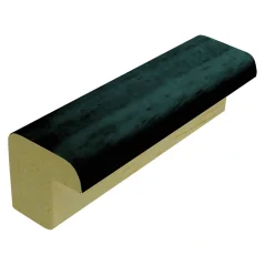 Rámová koľajnica DANTIK - 2162 - CUBE zeleno-modro morená