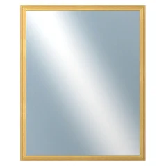DANTIK - Zarámované zrkadlo - rozmer s rámom cca 80x100 cm z lišty LYON zlatá (2703)