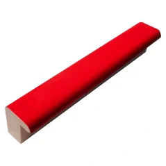 Rámová lišta DANTIK - 2431 - CUBE červená lesklá pastelová