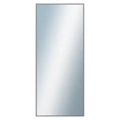 DANTIK - Zarámované zrkadlo - rozmer s rámom cca 60x140 cm z lišty Hliník sivá drás. - P269-223 (7269223)