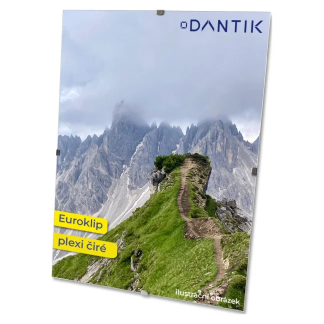 21x29,7 | Euroklip PLEXI čiré - rámeček na fotky