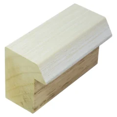 Rámová lišta DANTIK - 2927 - WOODLINE bílá prodřená