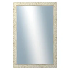 DANTIK - Zarámované zrkadlo - rozmer s rámom cca 80x120 cm z lišty PRAHA biela (2930)